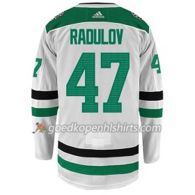 Dallas Stars ALEXANDER RADULOV 47 Adidas Wit Authentic Shirt - Mannen